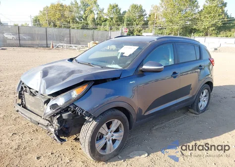 2012 Kia Sportage Lx из США, поврежденный, VIN KNDPBCA2XC7198169